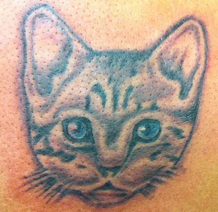 Tattoos - Cat Face - 64856